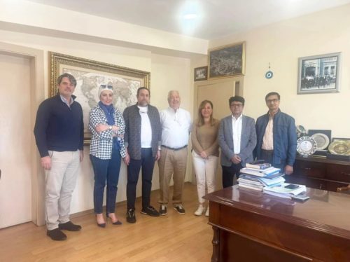 Chairman and Director of Powerbreeze Group with Chairman, Managing Director, Director, Board Member and Marketing Manager of GERSAN Electric at their office in Istanbul, Turkey in the last week of April, 2024. Since last 17 years Powerbreeze has been working as authorised dealer of Gersan in Bangladesh to sell their Busbar Trunking System(BBT).